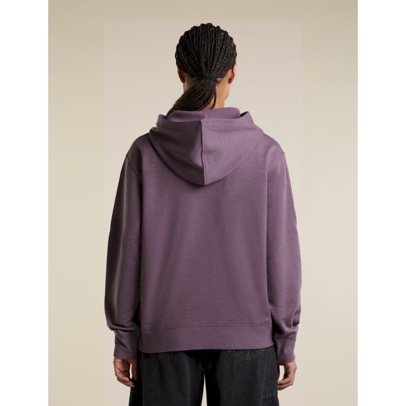 icebreaker Women Merino 360 RealFleece™ Elemental LS Hoodie - Merino Fleece jacket - Women's | Hardloop