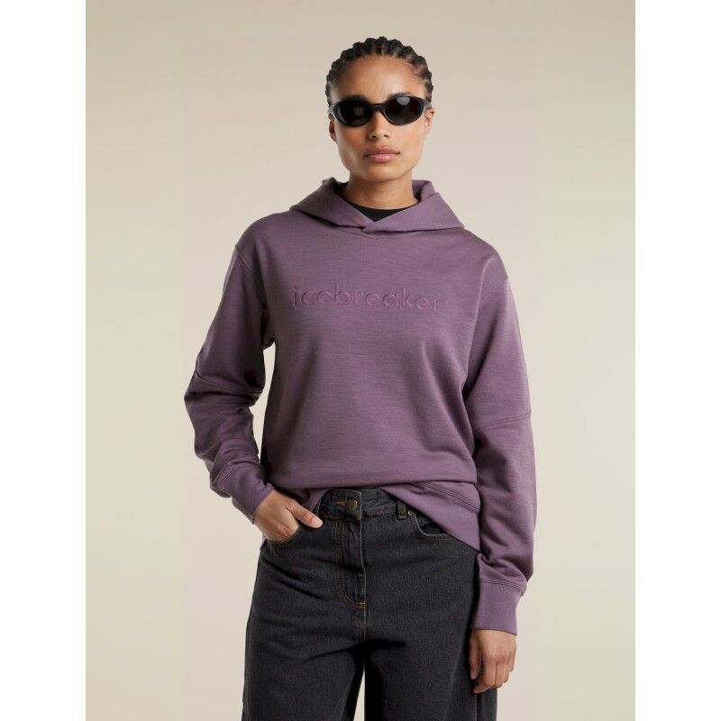 icebreaker Women Merino 360 RealFleece™ Elemental LS Hoodie - Polaire en laine mérinos femme | Hardloop