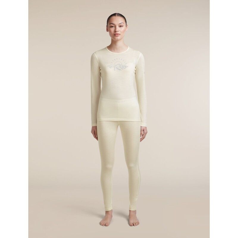 icebreaker Merinos 200 Oasis LS Crewe Sunrise Summit - Merino Wool Jersey - Women's | Hardloop