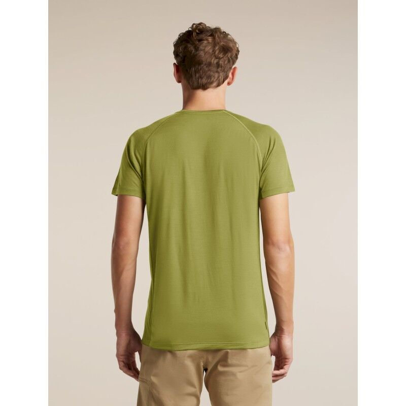 icebreaker Men Merino Blend 125 Cool-Lite™ Sphere SS Tee Colour Block - Merino shirt - Men's | Hardloop