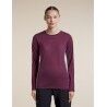 icebreaker Women Merino Blend 125 Cool-Lite™ Sphere LS Tee Colour Block - T-shirt en laine mérinos femme | Hardloop
