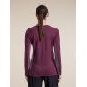 icebreaker Women Merino Blend 125 Cool-Lite™ Sphere LS Tee Colour Block - T-shirt en laine mérinos femme | Hardloop
