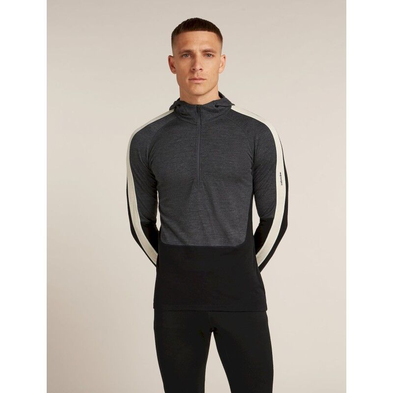 Men Merino 200 Oasis+ LS Half Zip Hoodie - Merinowolltrikot - Herren