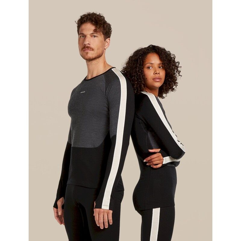 icebreaker Men Merino 200 Oasis+ LS Crewe - Merino Wool Jersey - Men's | Hardloop