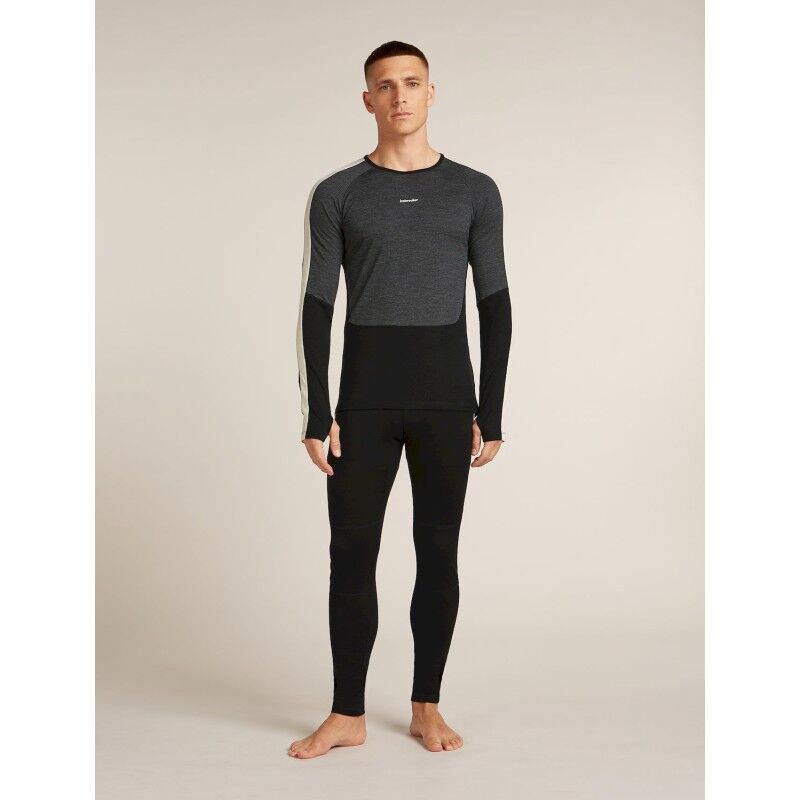 icebreaker Men Merino 200 Oasis+ LS Crewe - Maillot thermique laine mérinos homme | Hardloop