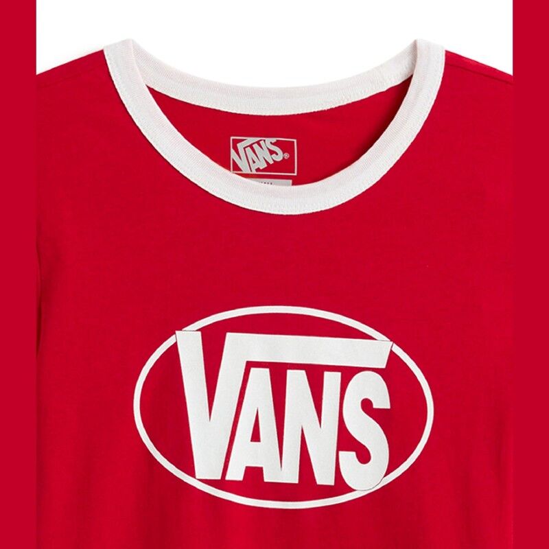 Vans Center Chest Ringer Ss Tee - T-shirt - Women's | Hardloop