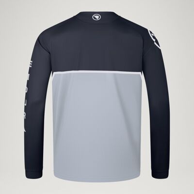 Singletrack Core Printed L/S T - Pánské mtb dres
