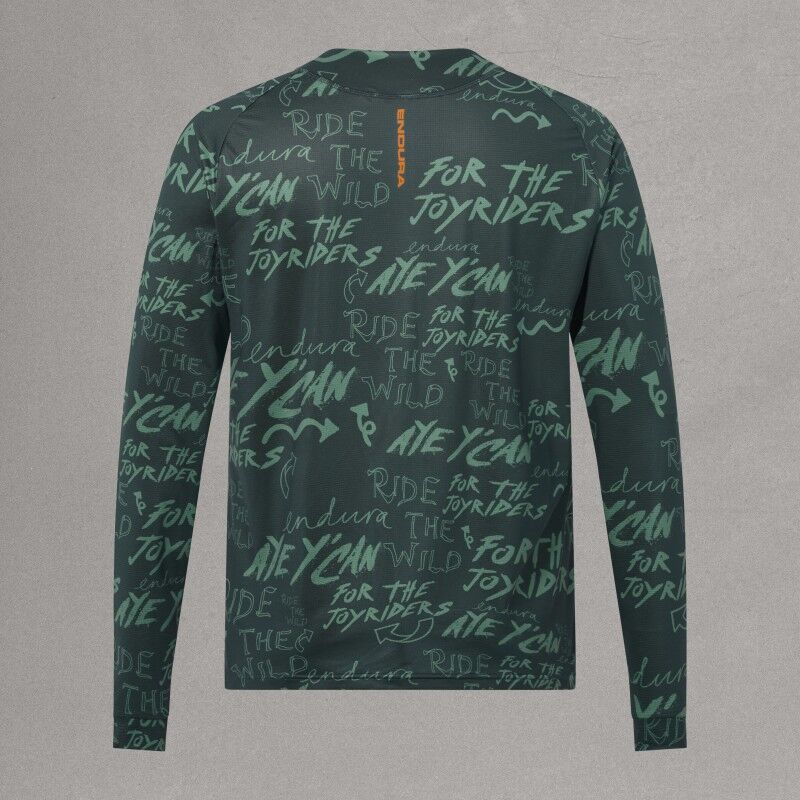 Endura Singletrack L/S Print Tee - Maillot VTT homme | Hardloop