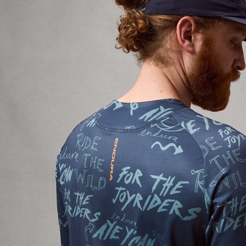 Endura Singletrack L/S Print Tee - MTB jersey - Men's | Hardloop
