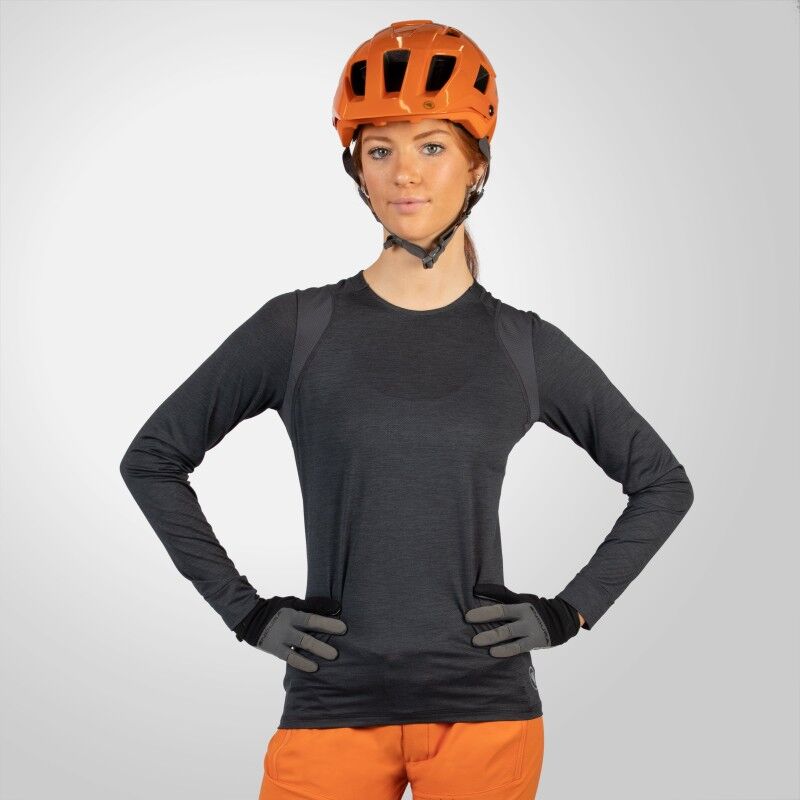 Endura Wms Singletrack L/S Jersey - Dámské mtb dres | Hardloop