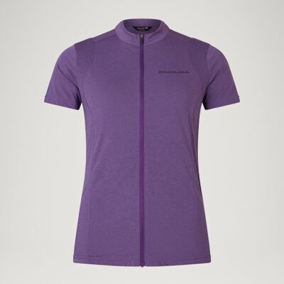 Wms Loop S/S Zipped Jersey - Fahrradtrikot kurzarm - Damen