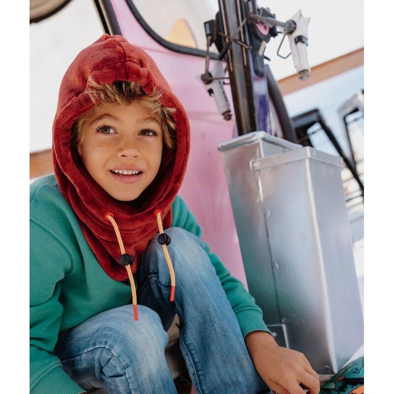 Hello Hossy Warmy Burgundy - Balaclava - Kid's | Hardloop