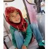 Hello Hossy Warmy Burgundy - Balaclava - Kid's | Hardloop