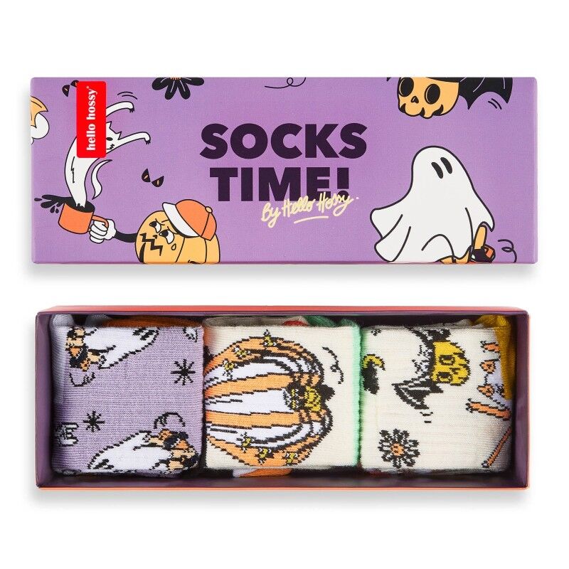 Hello Hossy Pack (3 sets) - Halloween - Sokken - Kinderen | Hardloop