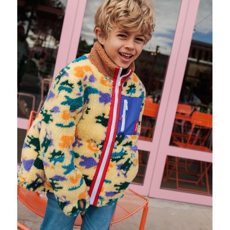 Hello Hossy Funky Camo - Fleece jacket - Kid's | Hardloop