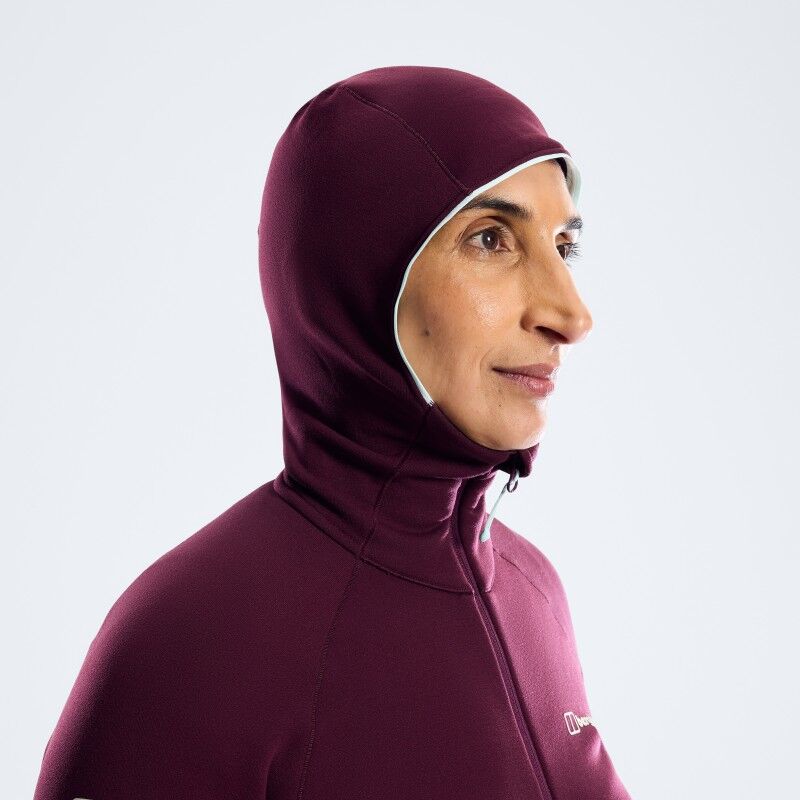 Berghaus Kinetic Powerstretch Hoody - Polaire femme | Hardloop