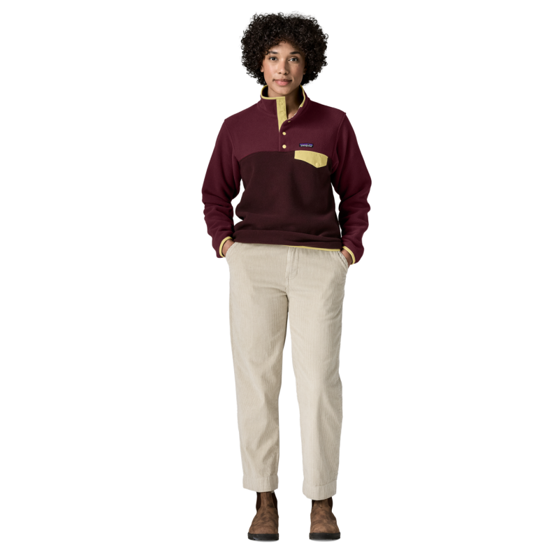 Patagonia LW Synch Snap-T P/O - Polar mulher | Hardloop