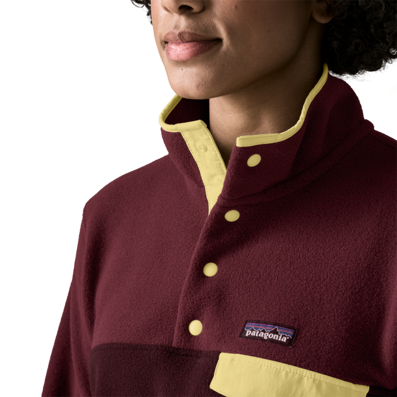 Patagonia LW Synch Snap-T P/O - Polar mulher | Hardloop