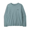 Patagonia L/S P-6 Logo Responsibili-Tee - T-paita - Naiset | Hardloop