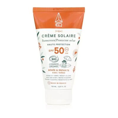 Lait solaire bébé & enfants SPF50 - Crema solar
