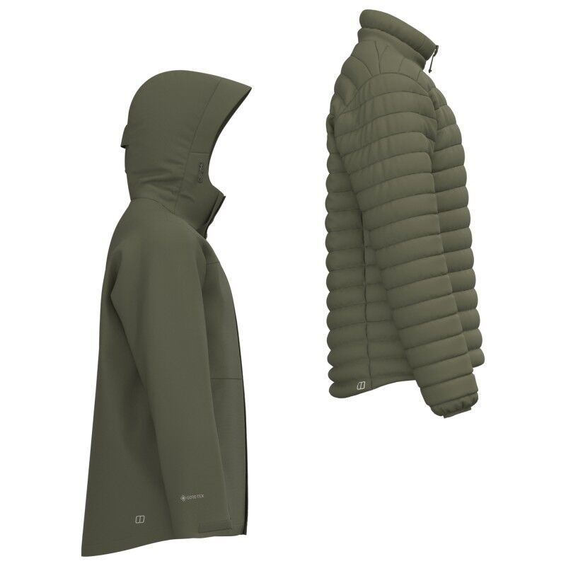 Berghaus Hillwalker 2.0 Gemini Hydroloft 3in1 Jacket - 3-in-1 jacket - Men's | Hardloop
