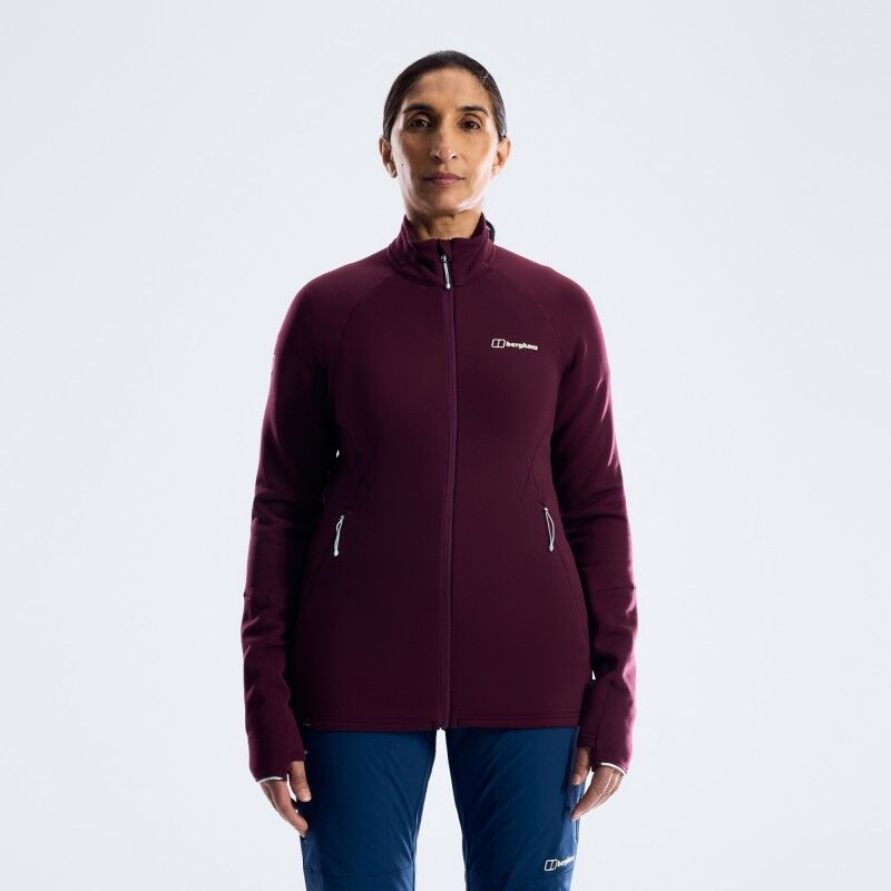 Berghaus Kinetic Powerstretch Jacket - Forro polar - Mujer | Hardloop