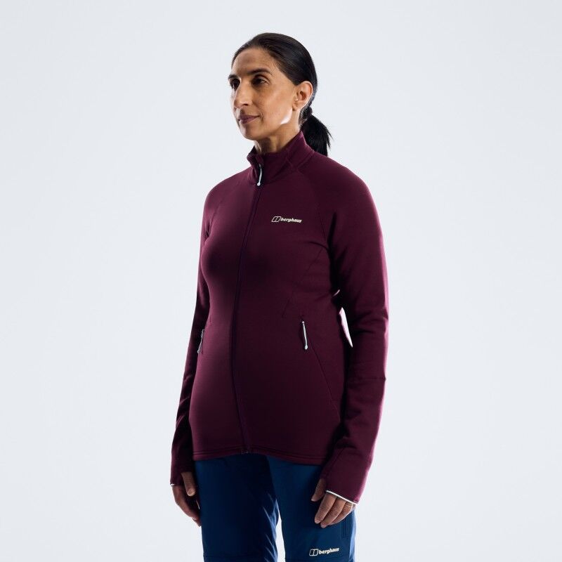 Berghaus Kinetic Powerstretch Jacket - Polaire femme | Hardloop