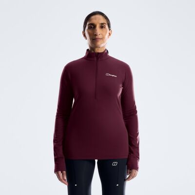 Theralite Tech Half Zip - T-shirt damski