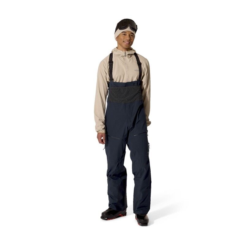 Rab Kinetic Alpine Stretch Bib - Peto de Esquí - Hombre | Hardloop