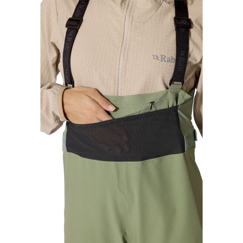 Rab Kinetic Alpine Stretch Bib - Ski Bib - Women's | Hardloop