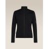 icebreaker Men Merino Blend 300 RealFleece™ Descender LS Zip - Merino Fleecetakki - Miehet | Hardloop