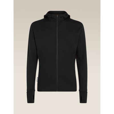 Men Merino Blend 300 RealFleece™ Descender LS Zip Hoodie - Merino Fleecejacke - Herren