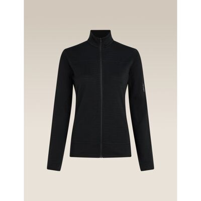 Women Merino Blend 300 RealFleece™ Descender LS Zip - Polaire en laine mérinos femme