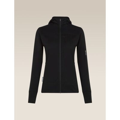 Women Merino Blend 300 RealFleece™ Descender LS Zip Hoodie - Merino Fleecetakki - Naiset