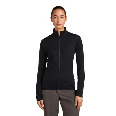 Women Merino Blend 300 RealFleece™ Descender LS Zip - Merino Fleece jacket - Women's