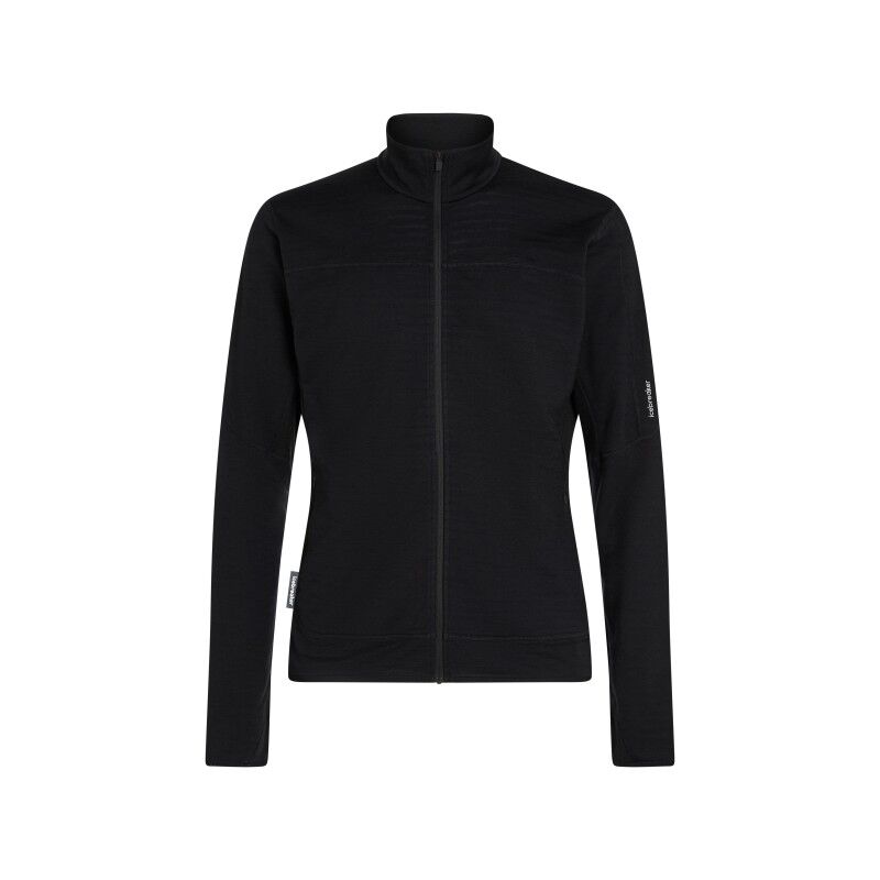 icebreaker Men Merino Blend 300 RealFleece™ Descender LS Zip - Merino Fleece jacket - Men's | Hardloop