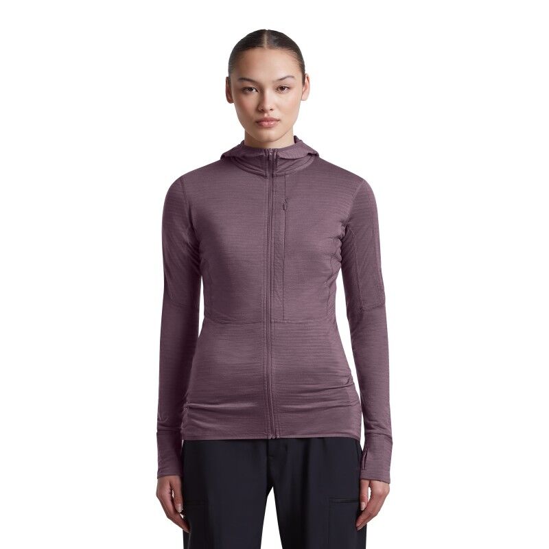 Women Merino Blend 200 RealFleece™ Descender LS Zip Hoodie - Merino Fleecejacke - Damen