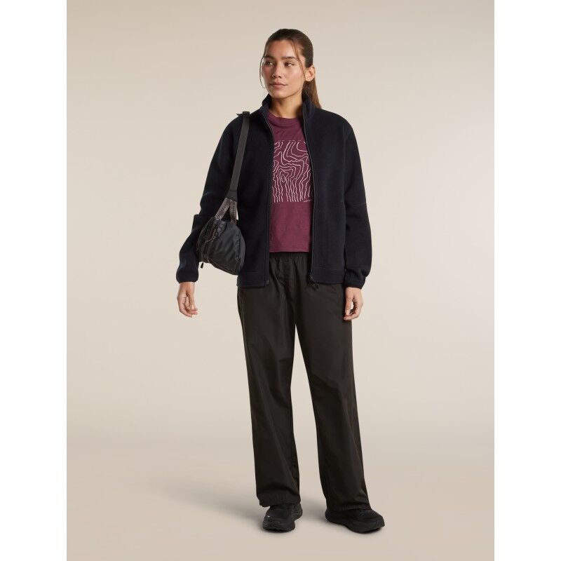 icebreaker Women Merino 150 Tech Lite SS Crop Tee Great Heights - Merino shirt - Women's | Hardloop