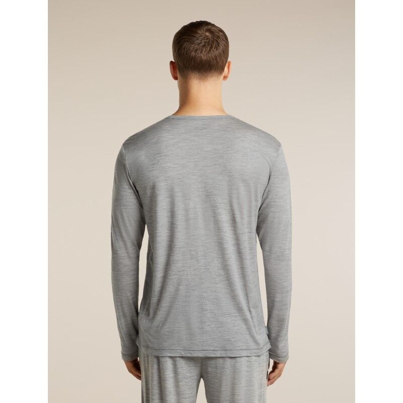 icebreaker Men Merino 150 Lodge LS Tee - T-shirt en laine mérinos homme | Hardloop