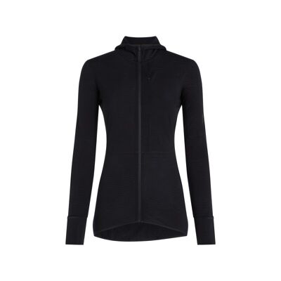 Women Merino Blend 200 RealFleece™ Descender LS Zip Hoodie - Merino Fleecejacke - Damen