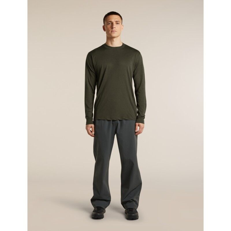 icebreaker Men Merino 150 Tech Lite LS Relaxed Tee - Merino shirt - Men's | Hardloop