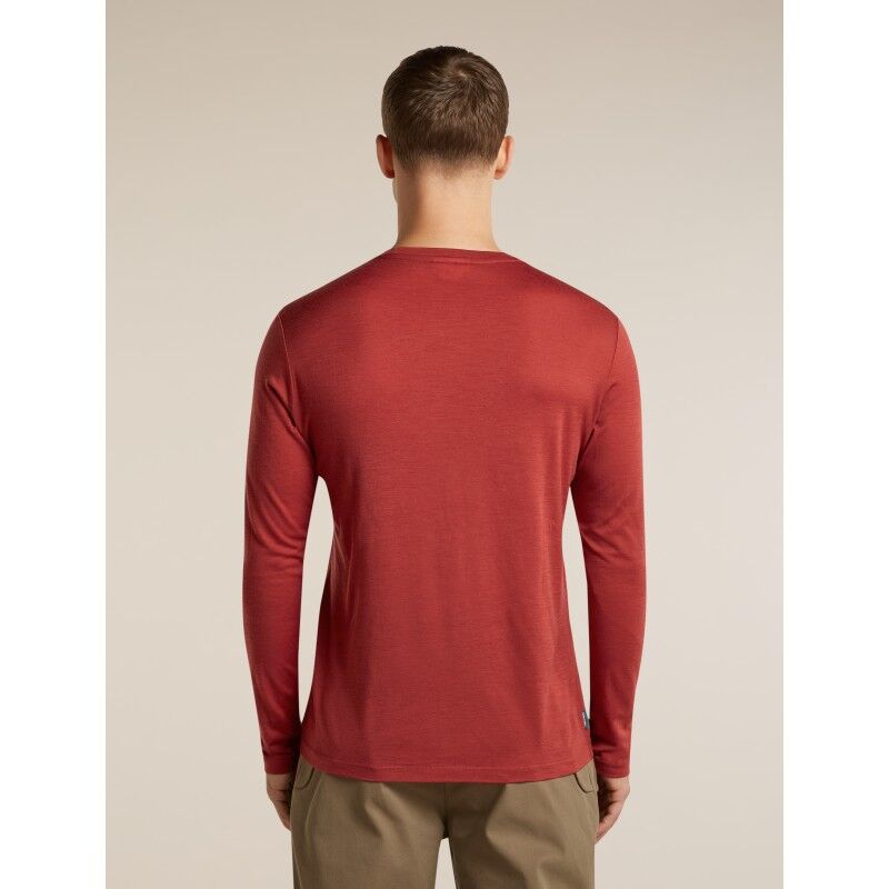 icebreaker Men Merino 150 Tech Lite LS Tee Aoraki Explorer - Merino shirt - Men's | Hardloop
