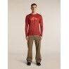 icebreaker Men Merino 150 Tech Lite LS Tee Aoraki Explorer - T-shirt en laine mérinos homme | Hardloop