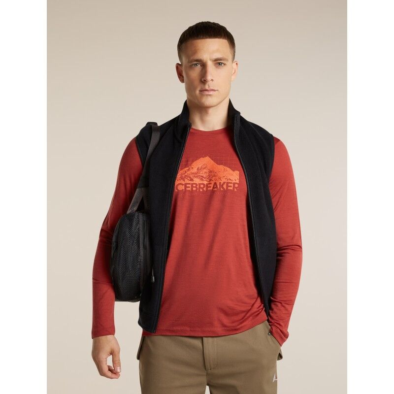 icebreaker Men Merino 150 Tech Lite LS Tee Aoraki Explorer - Merino shirt - Men's | Hardloop