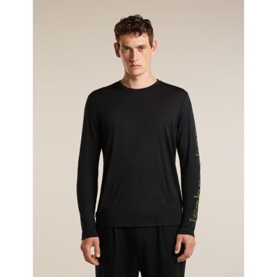 Men Merino 150 Tech Lite LS Tee IB Vertical - Koszulka z wełny Merino® męska