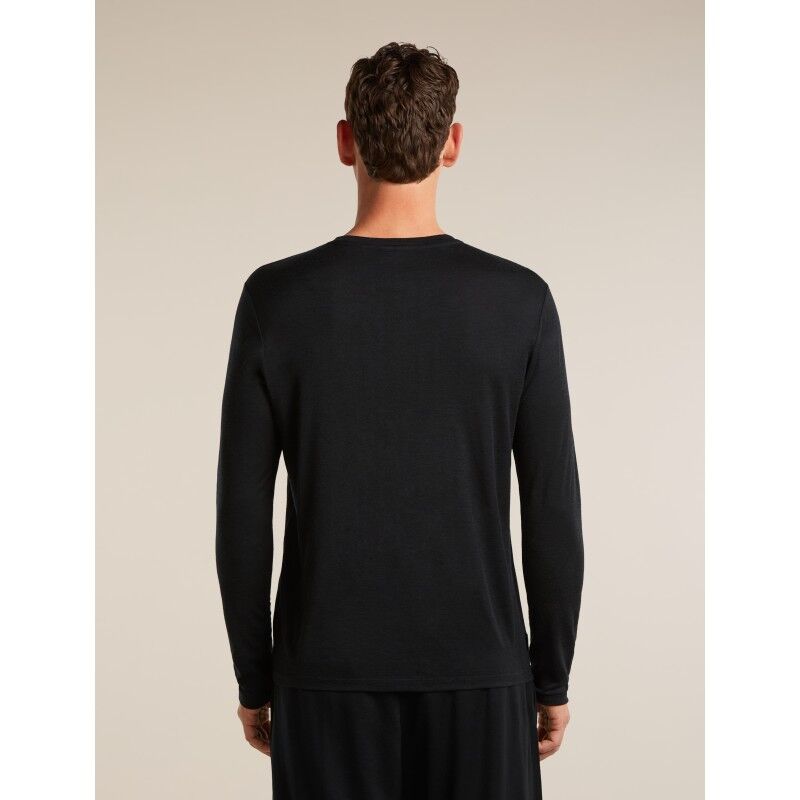 icebreaker Men Merino 150 Tech Lite LS Tee IB Vertical - T-shirt en laine mérinos homme | Hardloop