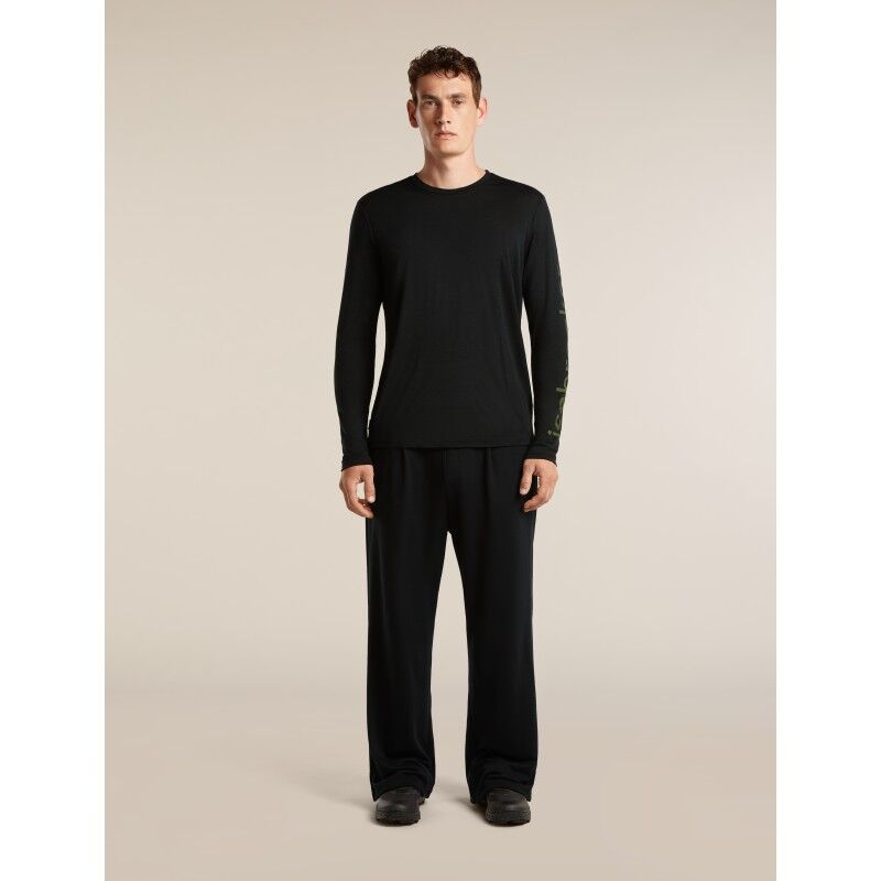 icebreaker Men Merino 150 Tech Lite LS Tee IB Vertical - Camiseta de merino - Hombre | Hardloop