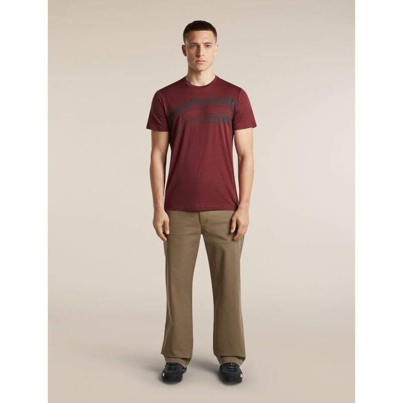 icebreaker Men Merino 150 Tech Lite SS Tee Getaway - Merino shirt - Men's | Hardloop
