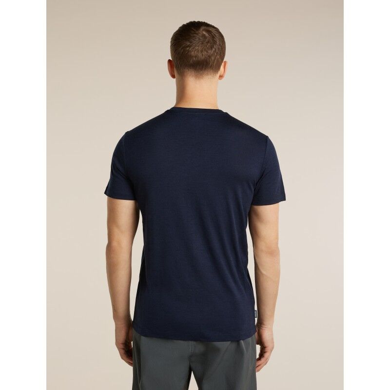 icebreaker Men Merino 150 Tech Lite SS Tee Getaway - Merino-t-paidat - Miehet | Hardloop