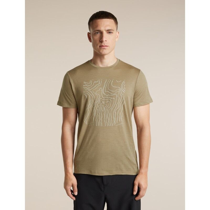 Men Merino 150 Tech Lite SS Tee Great Heights - Merino shirt - Men's